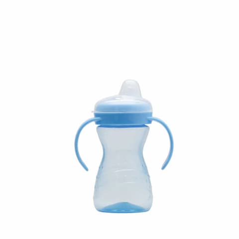 VASO CON TETINA DE SILICONA ANTIDERRAME Y ASAS